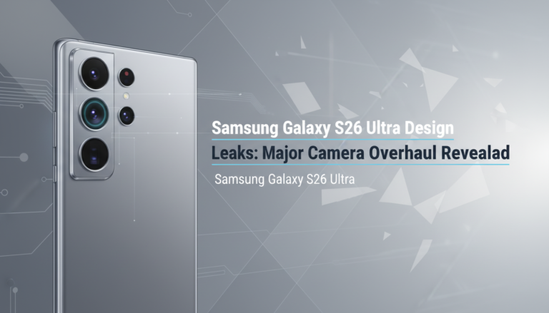 Samsung Galaxy S26 Ultra Design Leaks: Major Camera Overhaul Revealed