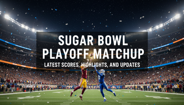 Sugar Bowl Playoff Matchup: Latest Scores, Highlights, and Updates