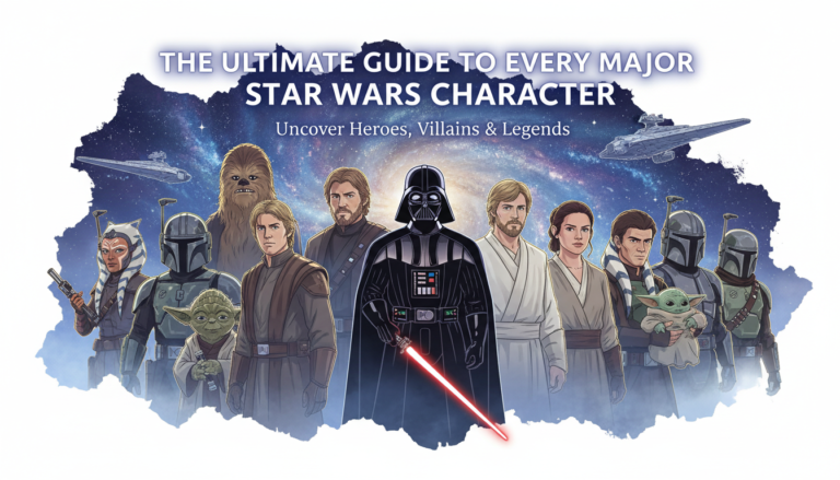 The Ultimate Guide to Every Major Star Wars Character