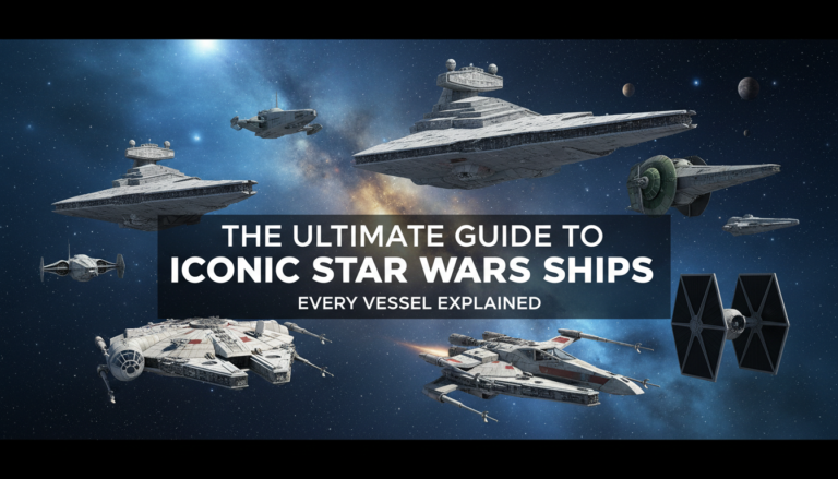The Ultimate Guide to Iconic Star Wars Ships: Every Vessel Explained