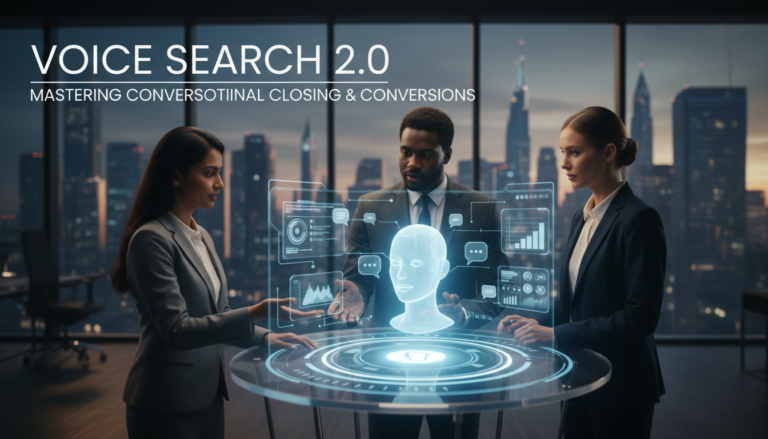 Voice Search 2.0: Mastering Conversational Closing & Conversions