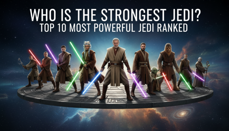 Who is the Strongest Jedi? Top 10 Most Powerful Jedi Ranked