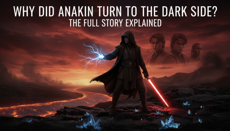 Why Did Anakin Turn to the Dark Side? The Full Story Explained
