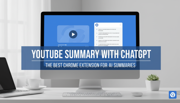 YouTube Summary with ChatGPT: The Best Chrome Extension for AI Summaries