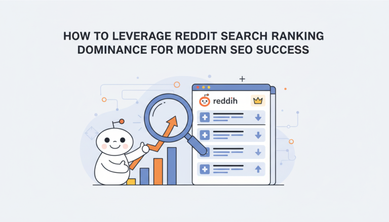How to Leverage Reddit Search Ranking Dominance for Modern SEO Success