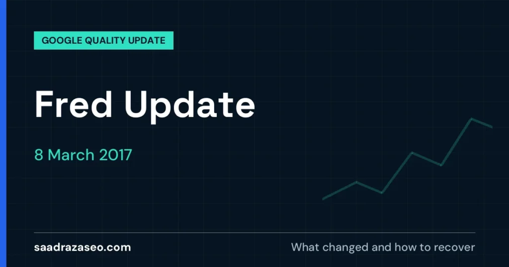 Google Fred Update, 8 March 2017: what changed and how to recover