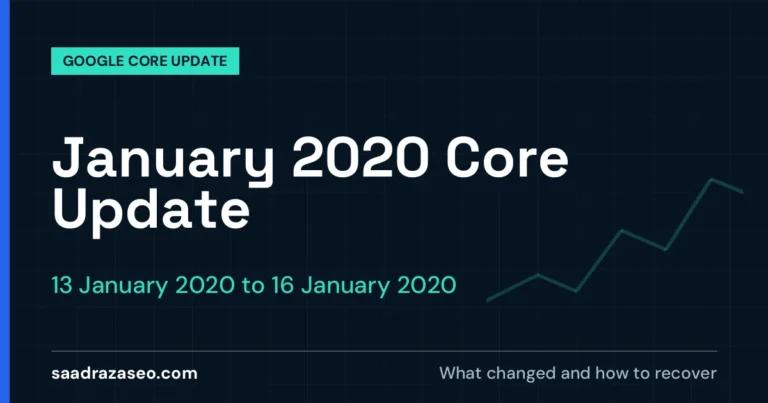 Google January 2020 Core Update, 13 January 2020 to 16 January 2020: what changed and how to recover