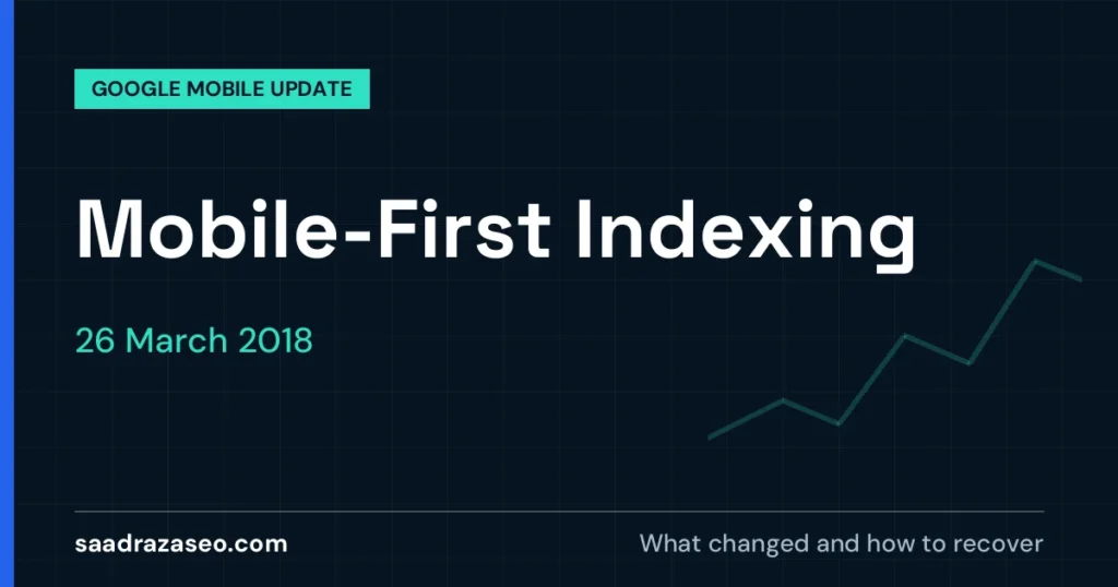Google Mobile-First Indexing, 26 March 2018: what changed and how to recover